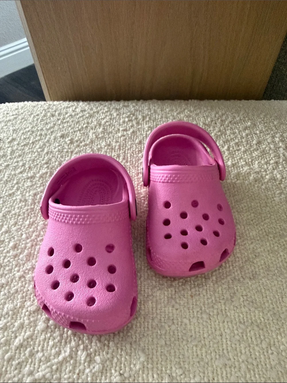 Toddler Pink Croc Sandals - Lightweight Comfort