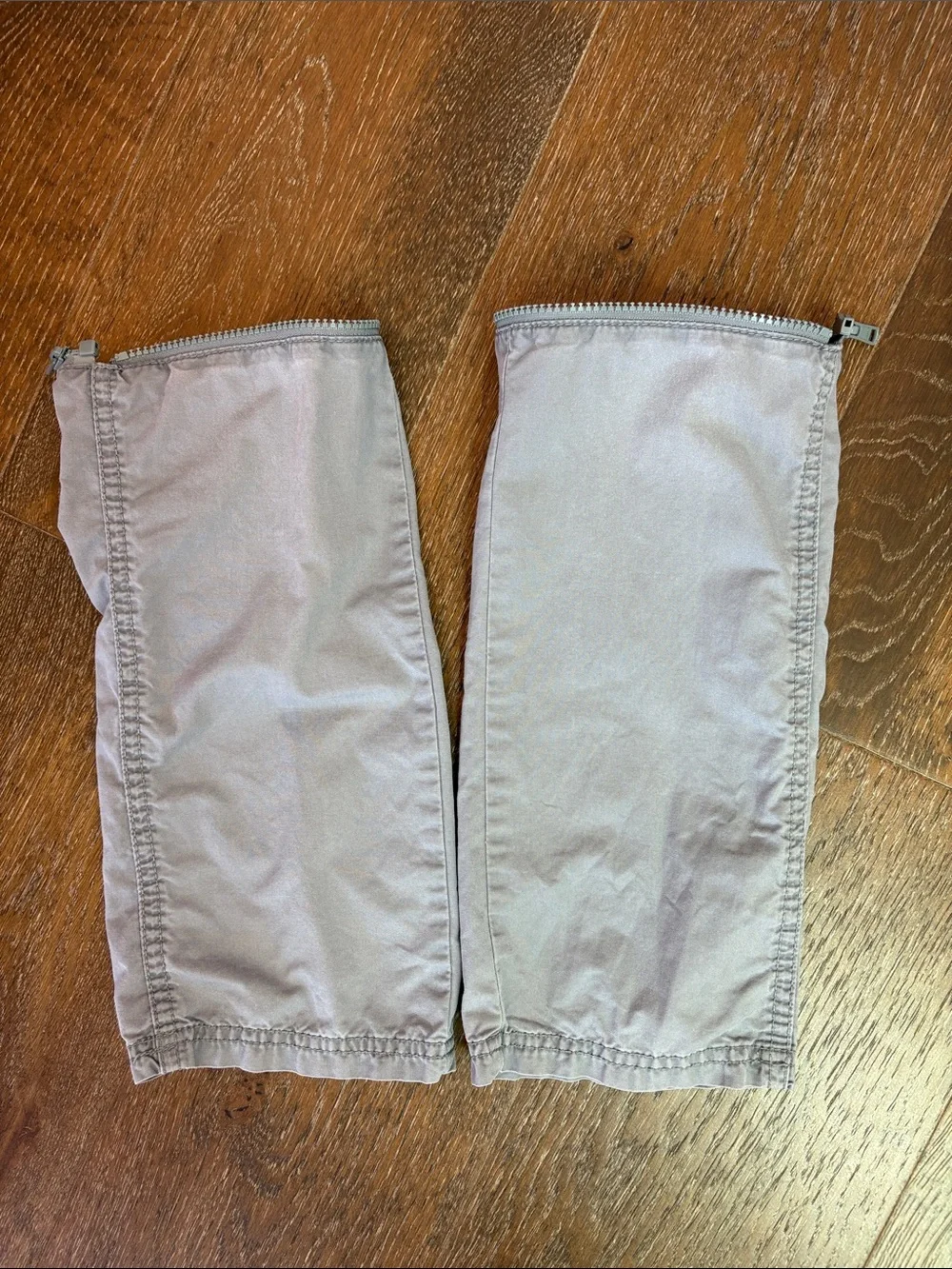 Old Navy Boys Straight Convertible Hiking Cargo Pants Size 8 Chrome Grey