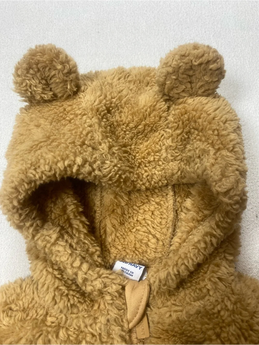 Old Navy Teddy Fleece Hoodie size 0-3M