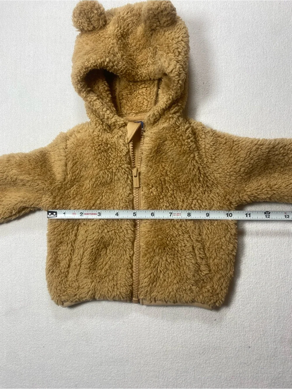 Old Navy Teddy Fleece Hoodie size 0-3M
