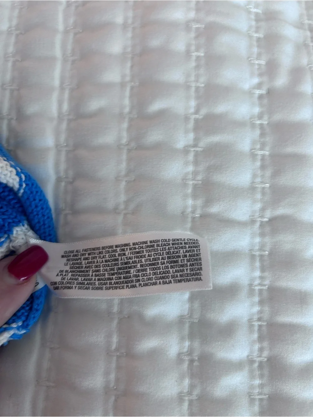 Old Navy Blue Striped Whale Knit Sweater. Size 18-24M