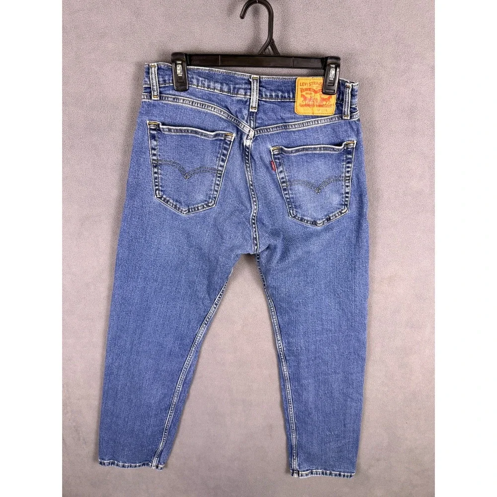 Levi's Men's 505 Regular Fit Straight Leg Jeans 32x30 Medium Wash Work‎ Casual