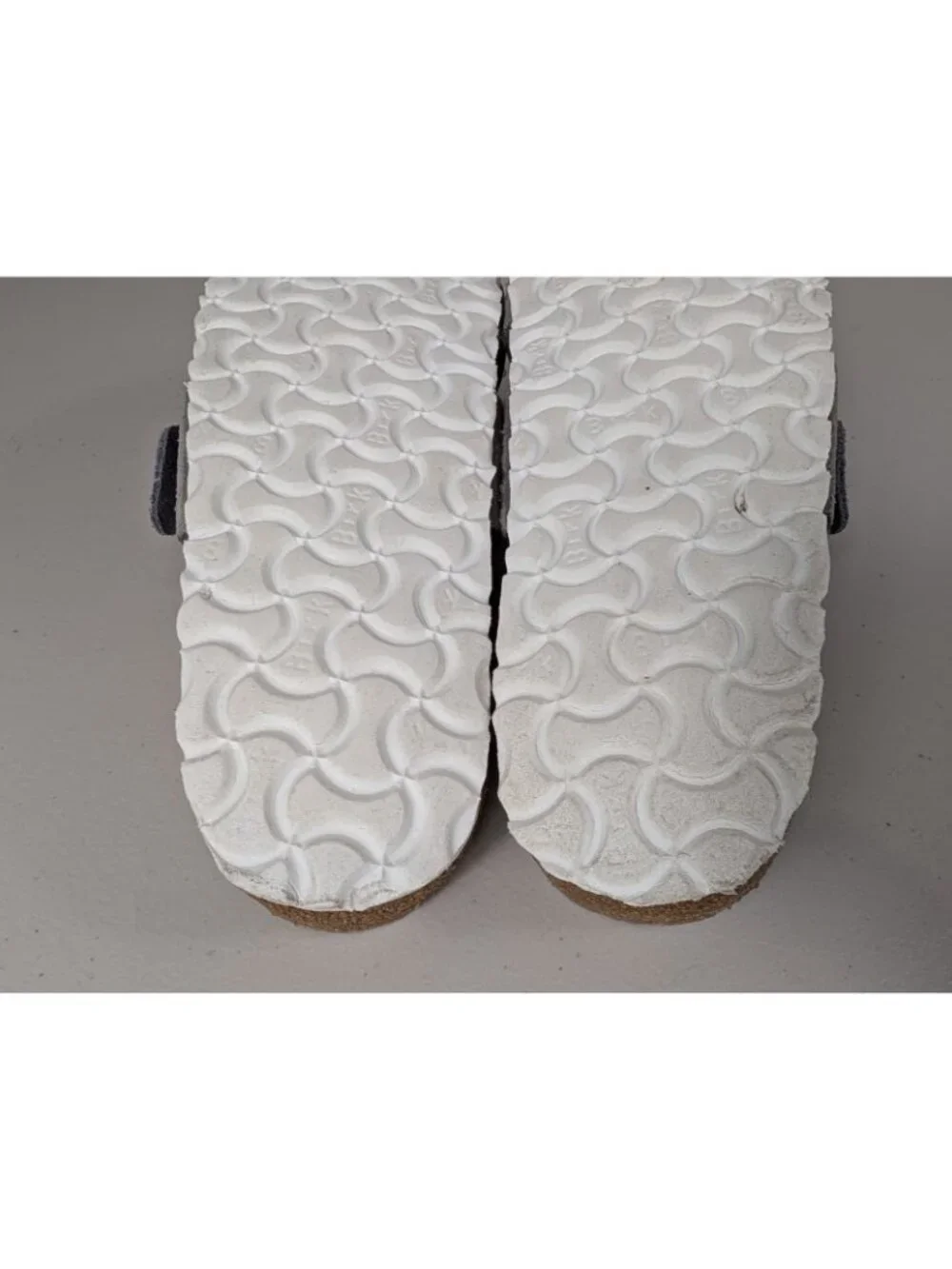 Birkenstock Siena slide sandals in gray suede leather women's size 9