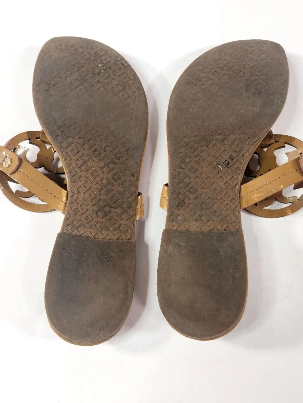 Tory Burch Miller Tan Sandals Size7