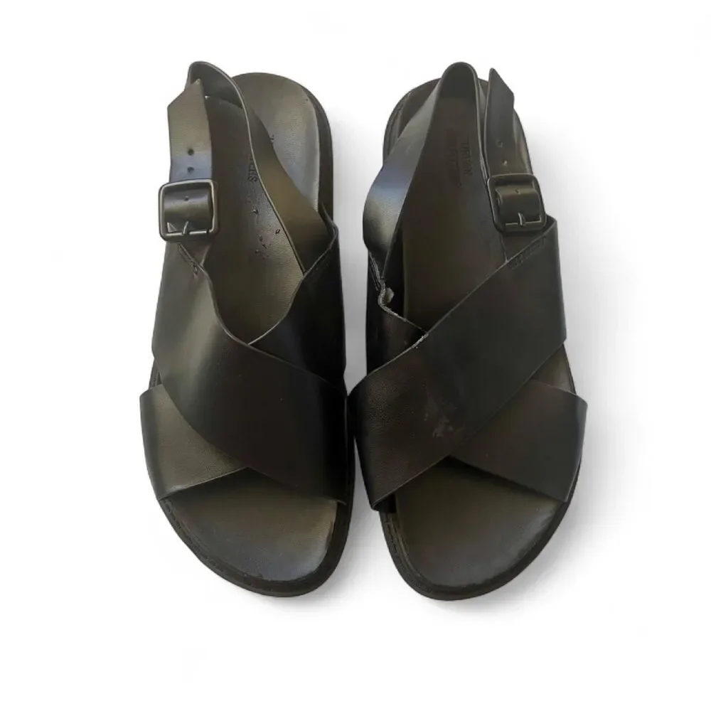 Urban-outfitters Women's Black and Brown Sandals