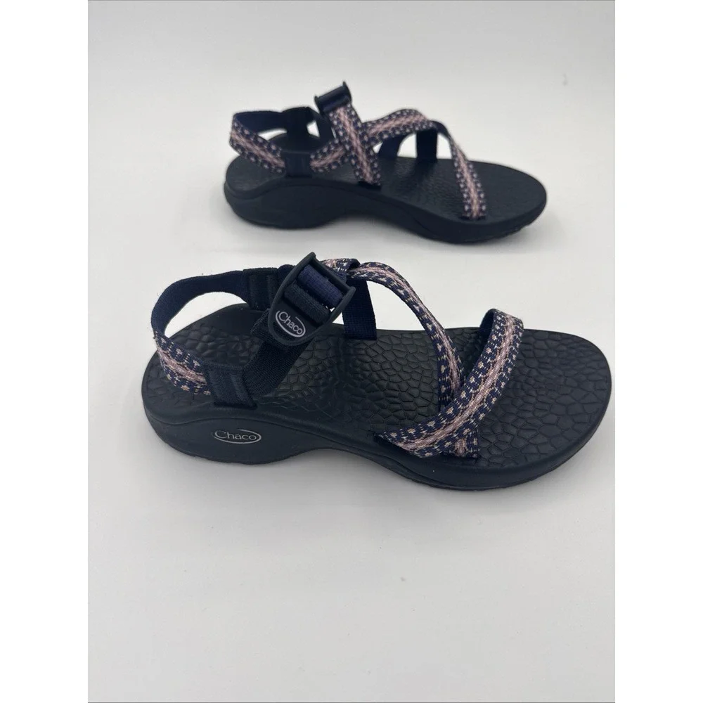 Chaco Updraft Ecotread Chantilly Cobalt Outdoor Sandals Womens Size 8