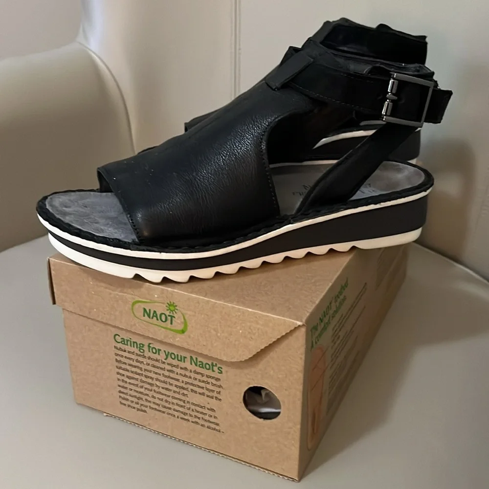 NAOT Black sandals