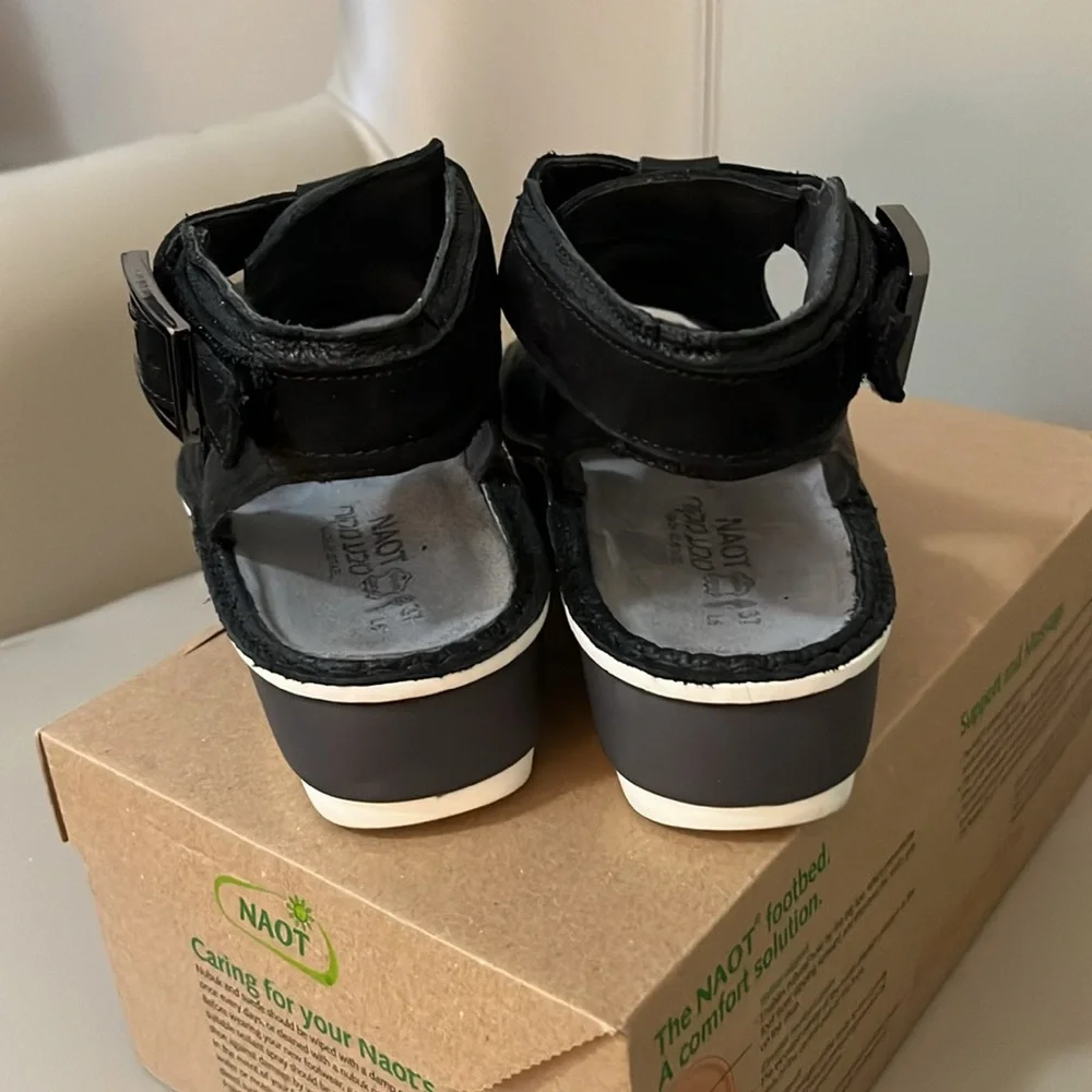 NAOT Black sandals