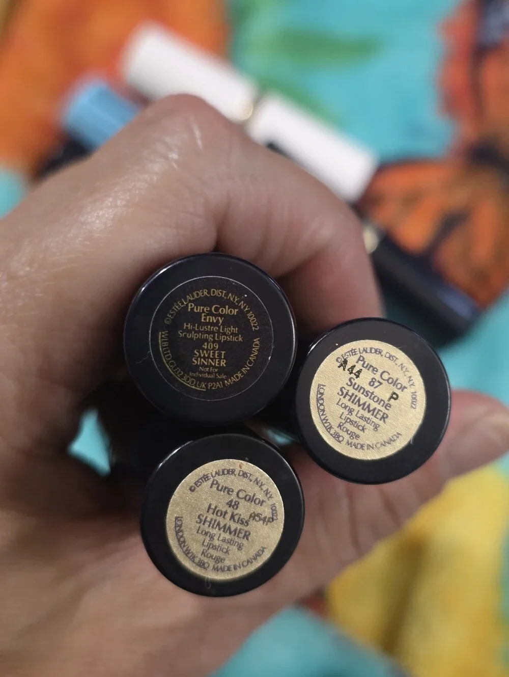 Estee Lauder Pure Color Lipstick Lot Of 7