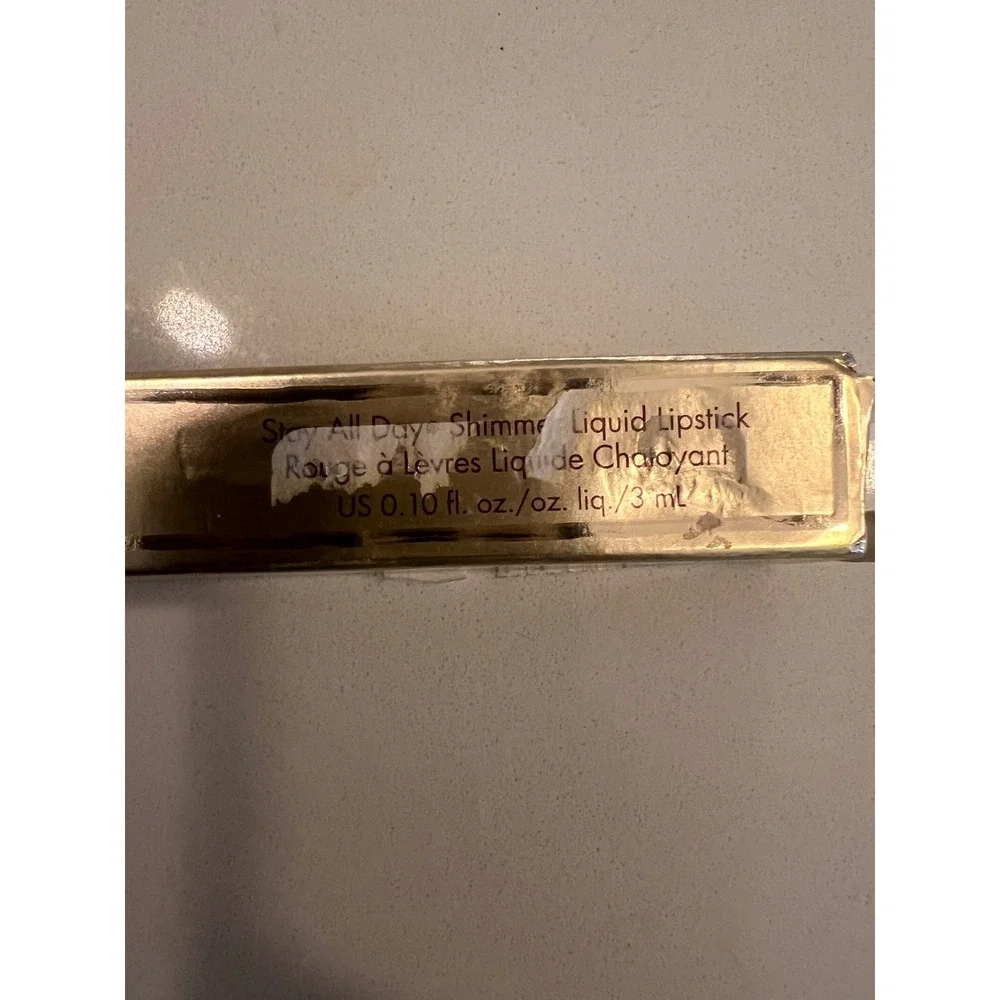 Stila Stay All Day Shimmer Liquid Lipstick Carina Shimmer 0.10oz New in Box
