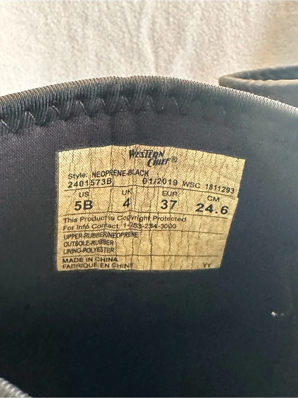 Western Chief Black Kids Rain & Snow Boots