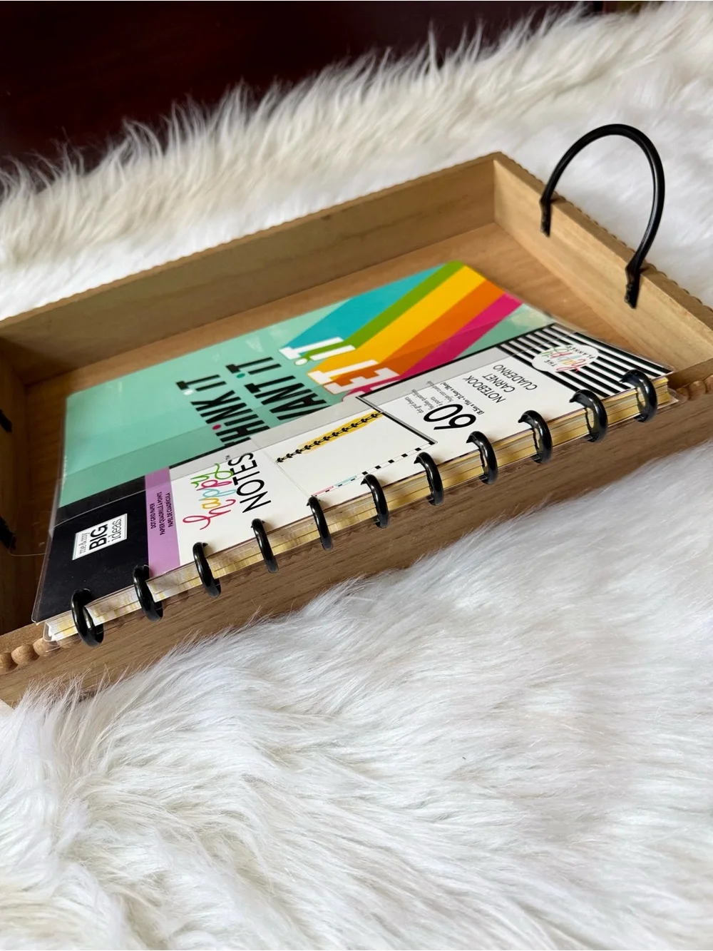The Happy Planner BIG Happy Notes Dot Grid Notebook Rainbow 60 Sheets
