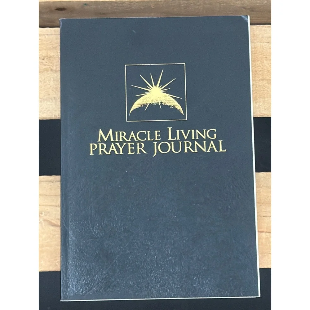 Miracle Living Prayer Journal 2002 CBN Pat Robertson Christian Devotional NLT