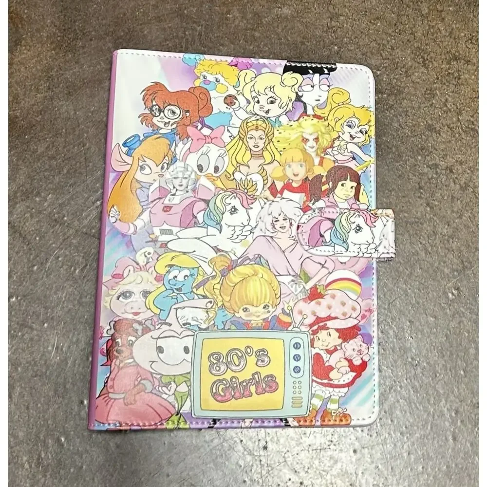 Rainbow Brite 80’s Girls A5 binder with matching paper, tote bag, Divider Bundle