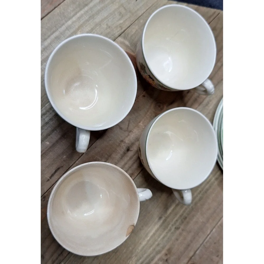 Vintage 1920s Biltons Ltd. Nursery Rhyme Tea Set Made in England 15pc