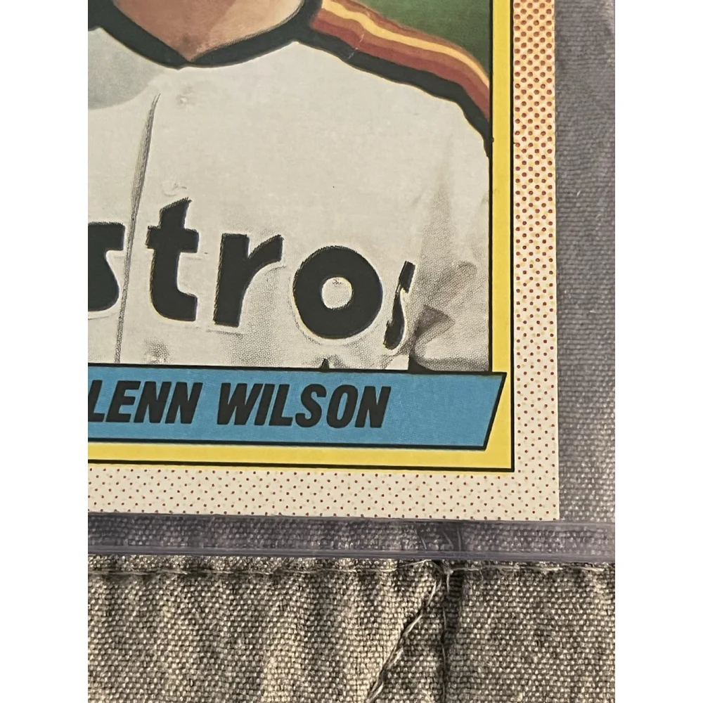 Glenn Wilson Astros Topps 1990 Baseball Card #112 MLB