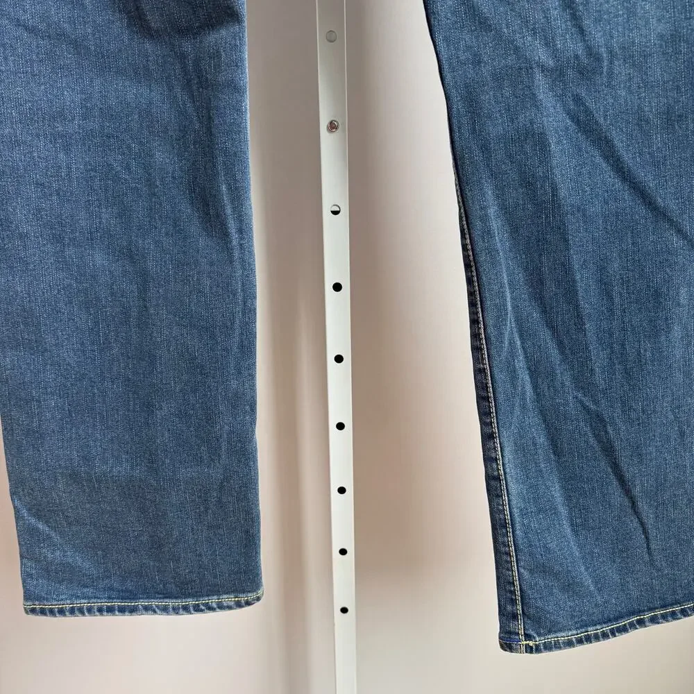 True Religion sz‎ 40 blue Ricky relaxed straight jeans