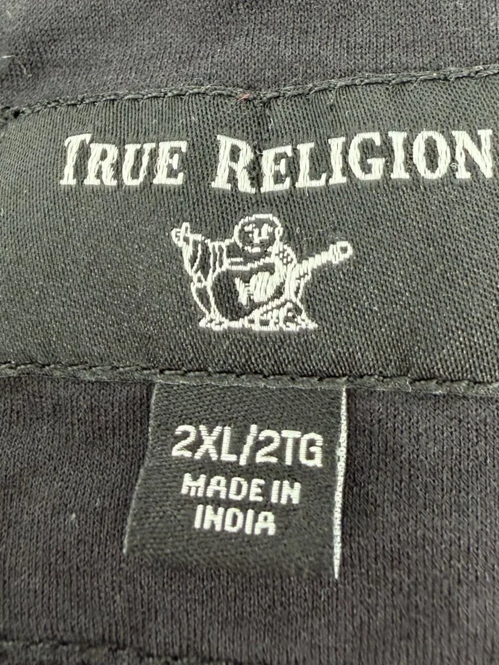 Men's True Religion black 2x polo