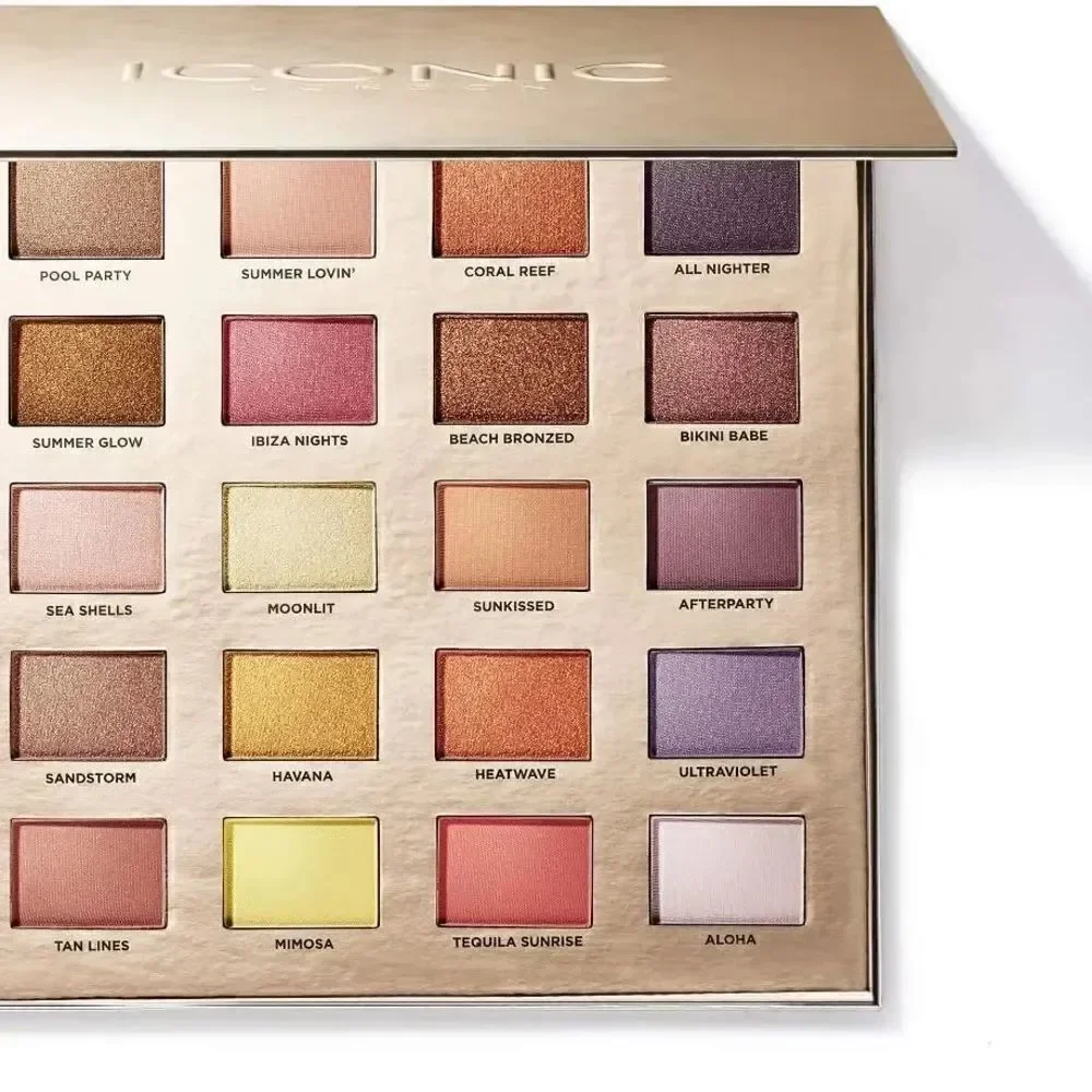 ICONIC London Sunset to Sunrise Eyeshadow Palette - 20 Highly Pigmented Shades