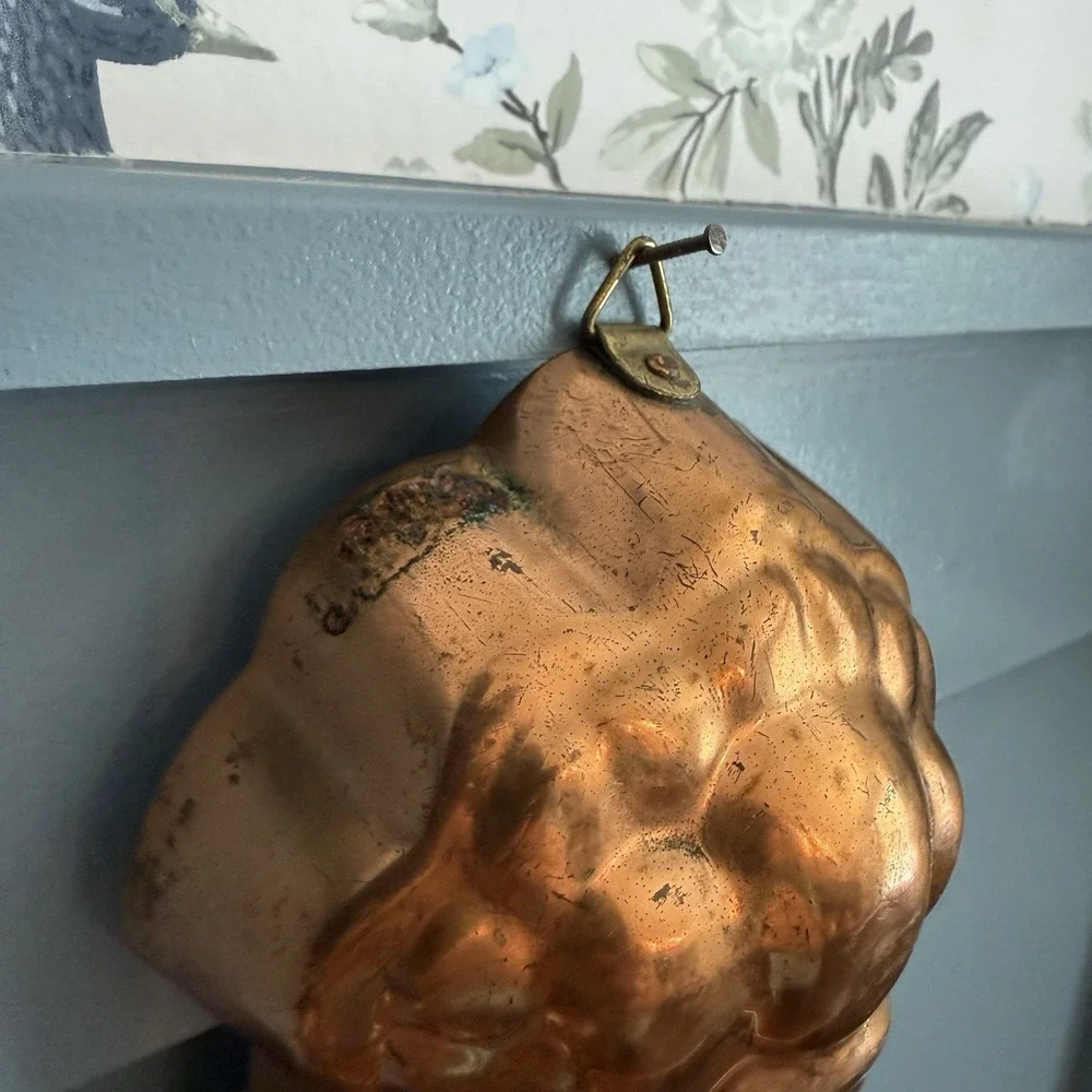 Vintage B&M Douro Lobster Mold Copper Finish Aluminum Korea 10