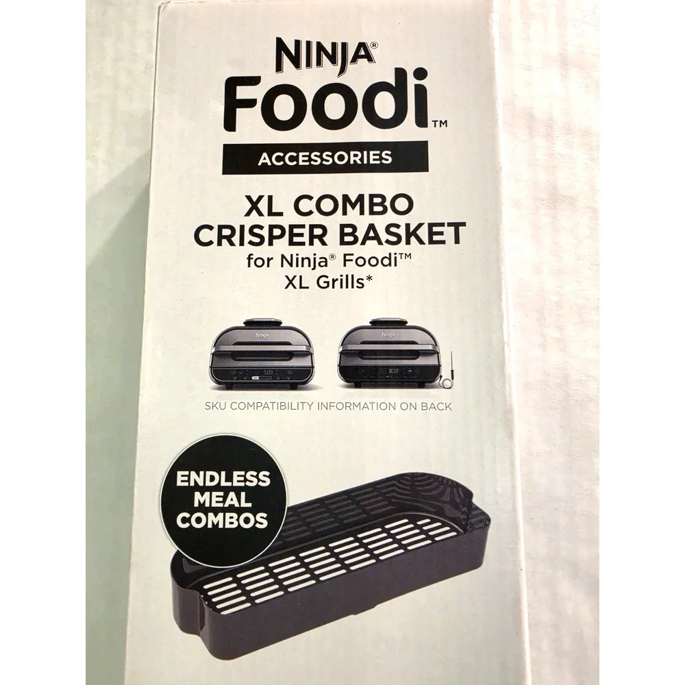 Ninja Foodi XL Combo Crisper Basket for Grills NIB FG550 BG500 Accessories