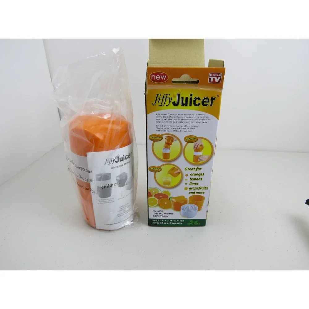 Vintage Jiffy Juicer As Seen on TV Orange Juice Kitchen Tool NB Products