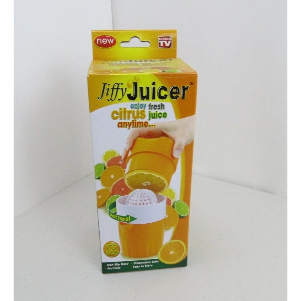 Vintage Jiffy Juicer As Seen on TV Orange Juice Kitchen Tool NB Products