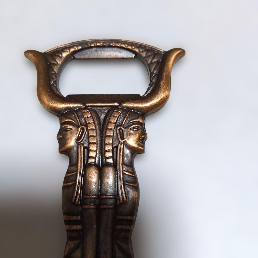 Egyptian Style Bottle Opener - Antique Finish