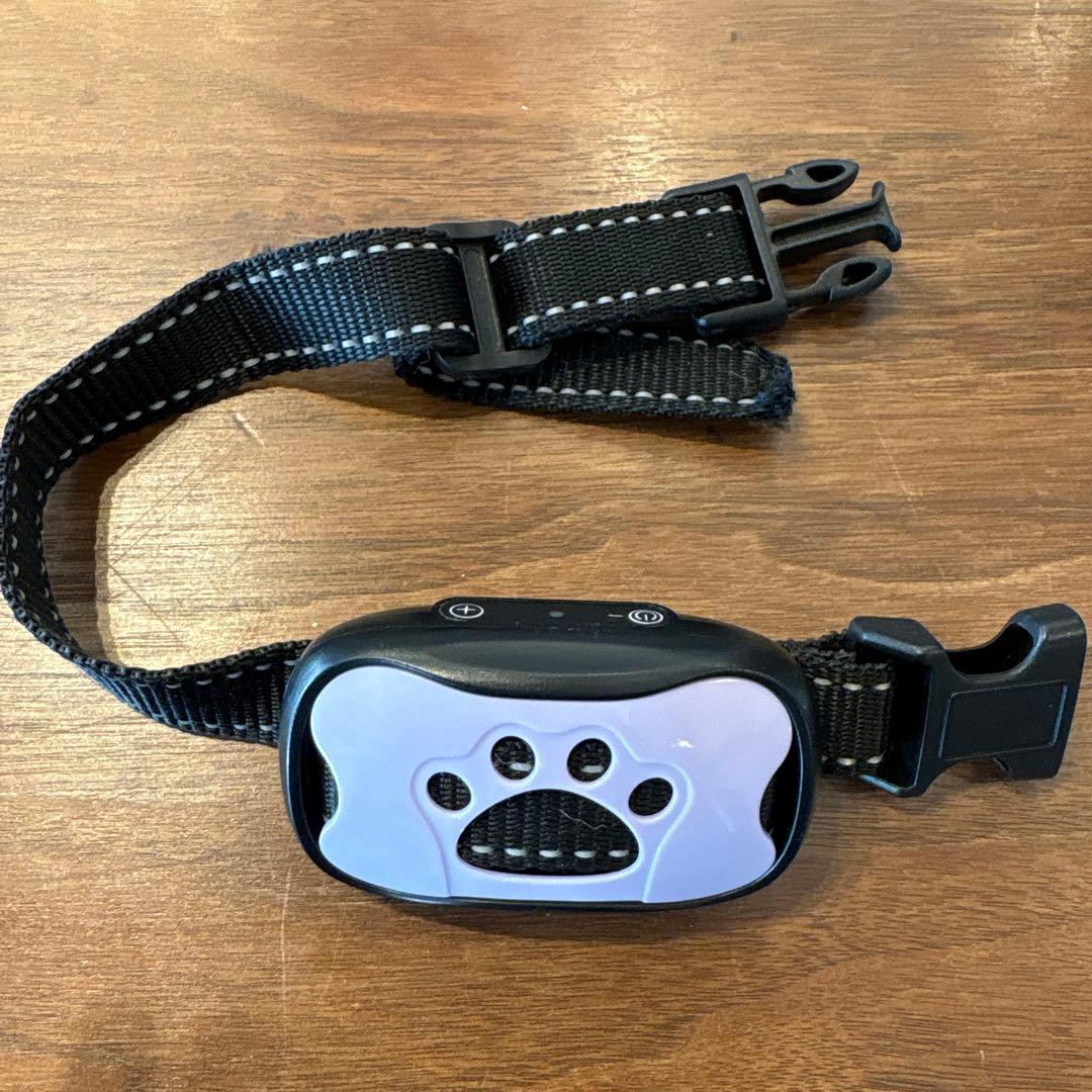 Dog Anti-Bark Collar, Purple, USB Rechargeable