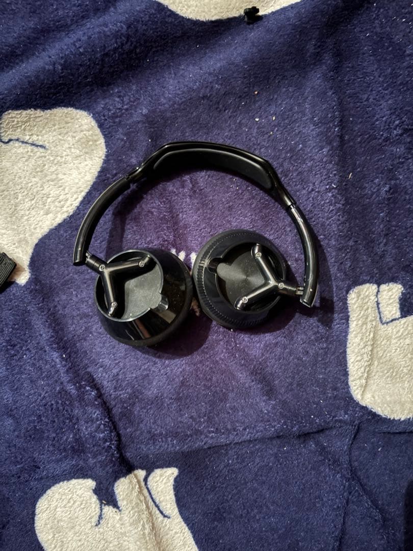 Foldable premium headphones with case