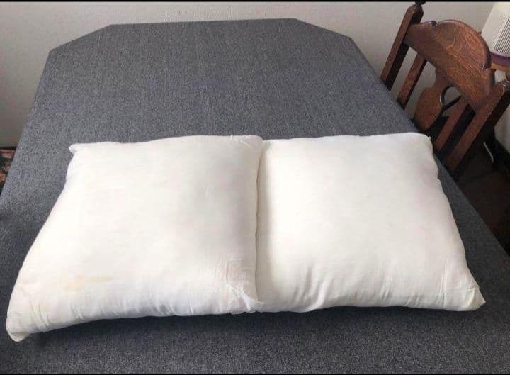 Nude cushion, 2 pieces, approx. 36cm x approx. 36cm