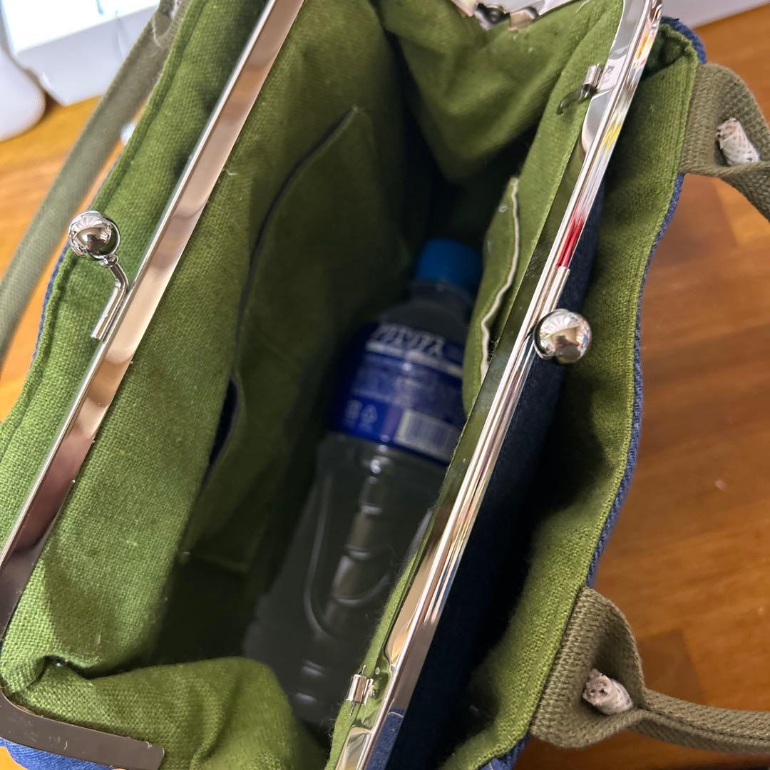Handmade 2-way Kiss-lock Bag