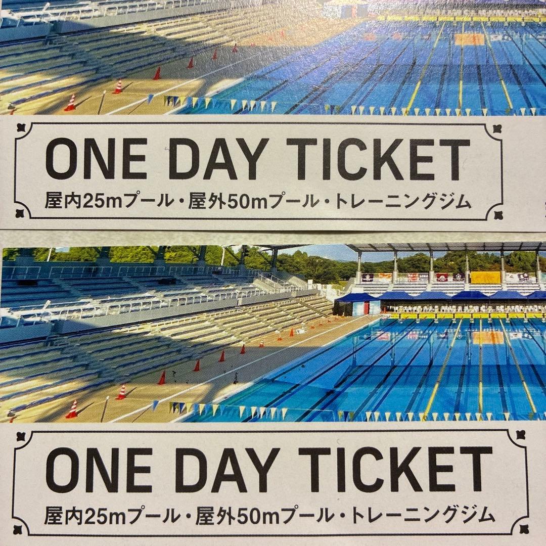 Swimtopia Nara ONE DAY TICKET Set of 2