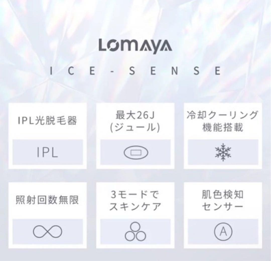 Lomaya IPL Hair Removal Device with Sapphire Glass and Cooling Function - Beautiful Condition, Price Increase Planned