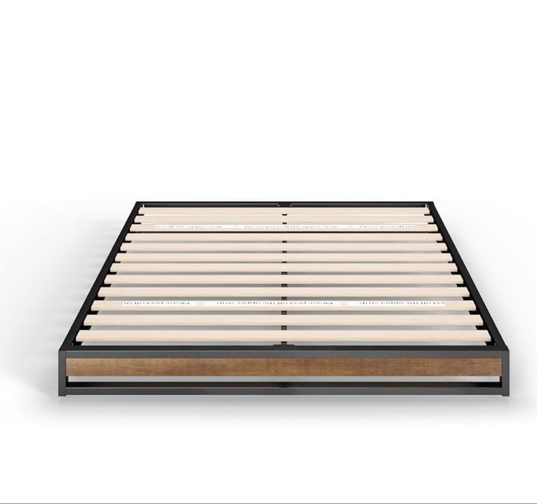 Final Price Drop! New, Unused ZINUS Steel & Wood Bed Frame, Semi-Double