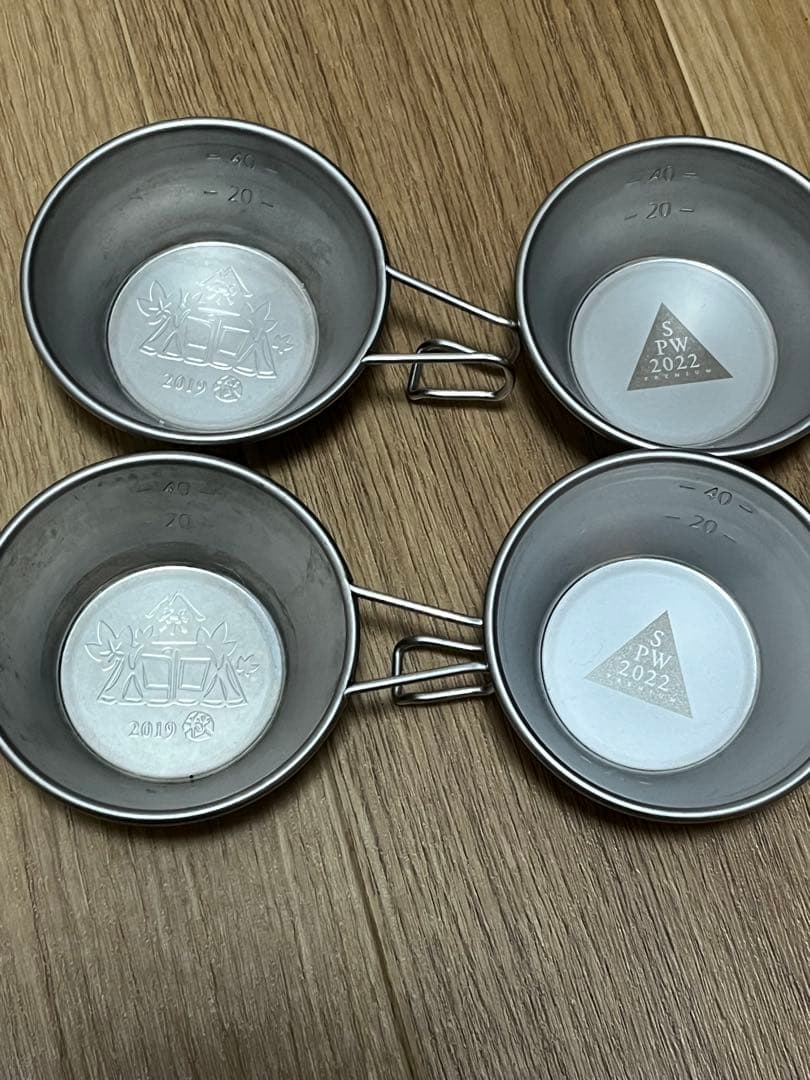 【Limited Edition】Snow Peak Sierra Cup Set of 4 (2019 & 2022 Models)